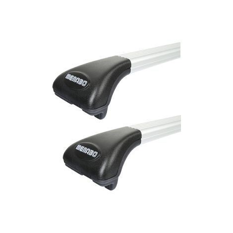 Barres de toit Menabo Ariete Alu pour toit avec barres longitudinales