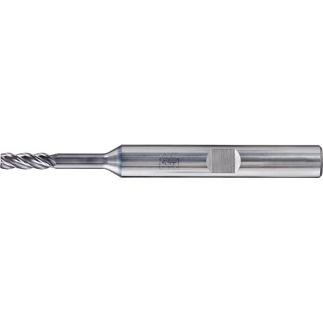 PFERD VHM Eckfräser lang 4 Schneiden Ø 3 mm 45° Fase TiAlN Schaft HB Universal Line Schruppen Schlichten Nuten (1/5)