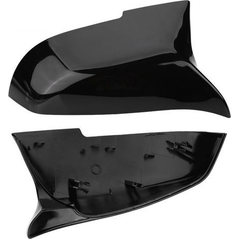 Capuchon de rétroviseur pour BMW 220i 328i 420i F20 F21 F22 F30 F32 F33 F36 X1 Noir Brillant (1/4)