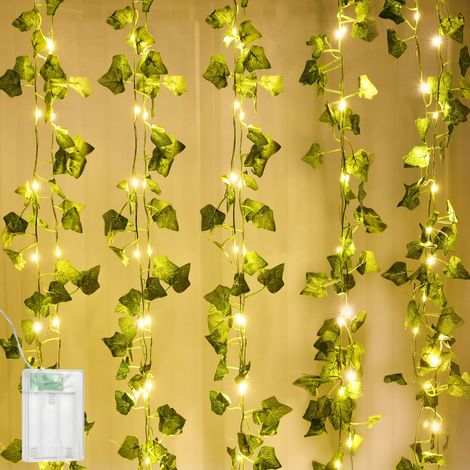Guirlande Lumineuse de Feuilles, 5M 50 LED Guirlande Lumineuse (1/5)