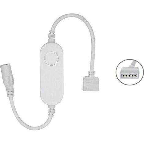 Contrôleur LED sans fil intelligent RGBW avec commande vocale, compatible Google Home, Alexa et IFTTT – Application mobile (1/4)