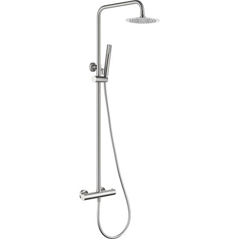 Conjunto termostático ducha con control temperatura seguro