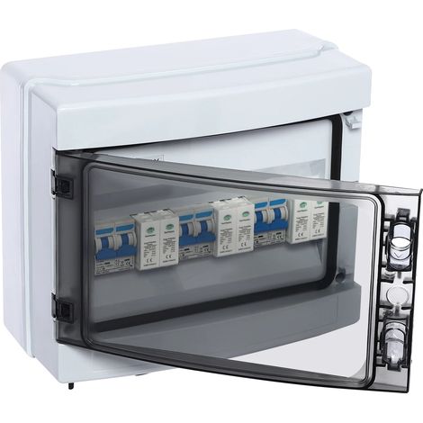 Caja solar combinada, salida de 40 A, diseño resistente a la intemperie, salida 3 en 3 de 40 A y 1000 V. (1/2)
