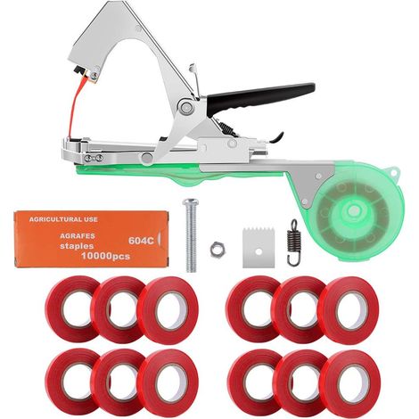 Garden Hand Tiing Machine, Plant Tying Machine, Garden Plants Machine Plant Tying Tool for Fruits, Vegetables, Vine, Tomato, Agriculture (1/5)