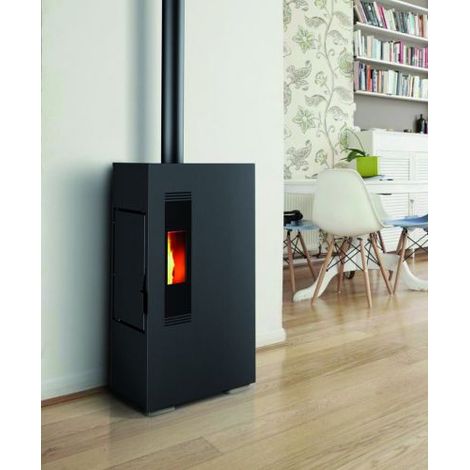 STUFA A PELLET MINI 5 SLIM- KW 4,9 Col. Nero