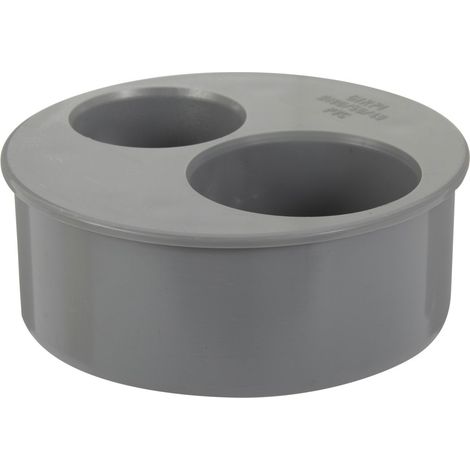 Tampone di riduzione coperchio in PVC da incollare, femmina/maschio, D100/50/40 Centrale Brico