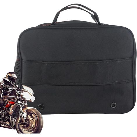 Sacs de rangement pour casques de moto - Sac de rangement en tissu Oxford Sac à main de moto portable, pour hommes, femmes, maris, amateurs, débutants, moto, plein air (1/5)