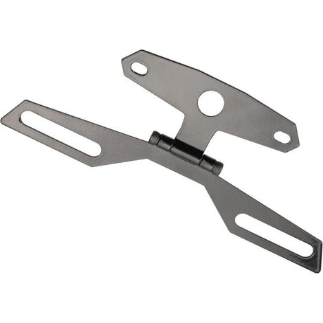 Support Plaque pour moto avec Feu Arrière Pliable Support Plaque (1/5)