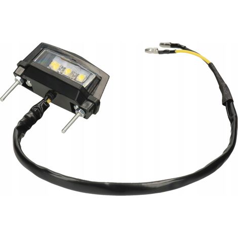 ÉCLAIRAGE DE PLAQUE D'IMMATRICULATION À LED SMD 5050 12V homologation E9 (1/4)