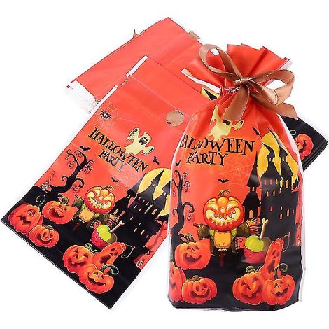 50 Halloween-Tüten für Süßigkeiten zur Halloween-Dekoration (1/3)