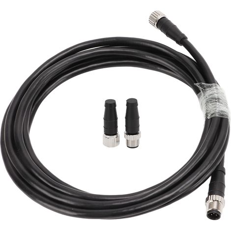 Câble dorsal NMEA 2000, connecteurs mâle et femelle M12 à 5 broches avec résistance de terminaison (1/5)