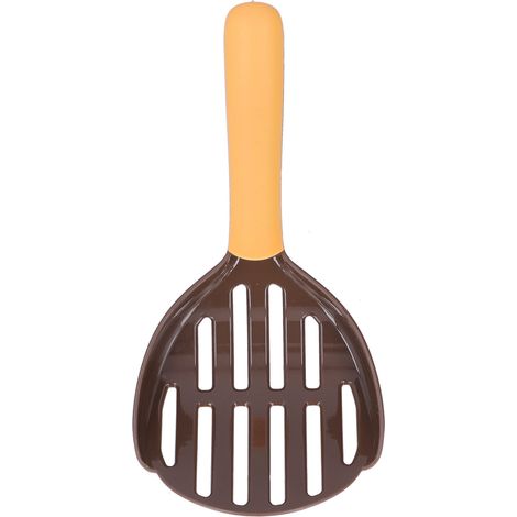 Pelle à litière pour crottes de chat, plastique recyclé, nettoyage de chien, cueilleur de toilettes, café et Orange