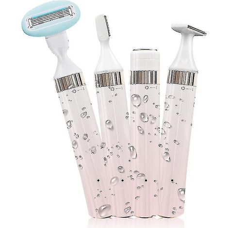 Épilateur rechargeable 4 en 1 : rasoir électrique pour le nez et les sourcils, tondeuse à poils (1/5)