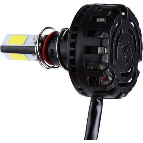 Kit Lampe H4 Led Moto Scooter Moto 3500lm 12v/36w High Beam Mh4 (1/2)