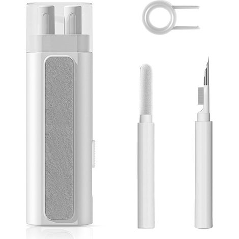 Kit di pulizia per tastiera, cuffie e laptop 6 in 1 con penna detergente (1/5)