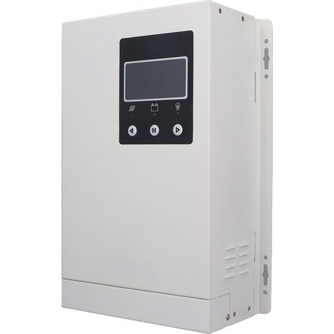 Intelligenter MPPT-Laderegler mit mehreren Lastmodi, Bluetooth, Gehäuse aus legiertem Stahl, Solarladeregler für 12 V, 24 V, 36 V, 48 V, 80 A (1/5)