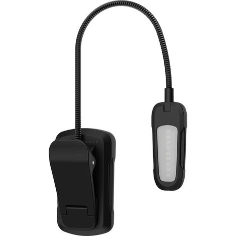 Ansmann 1600-0531 Clip-Light Petite lampe mobile LED noir (1/5)