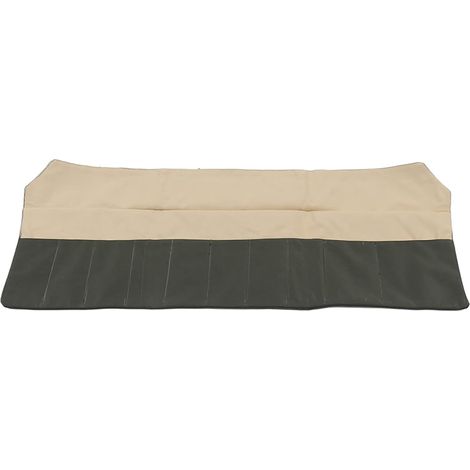 Ensemble d'Outils de Jardinage et Bonsaï, Sac à Outils en Toile Imperméable avec 10 Poches, Organisateur en Rouleau pour Kit de Soin et Taille - Idée Cadeau pour Hommes et Femmes, Vert (1/5)