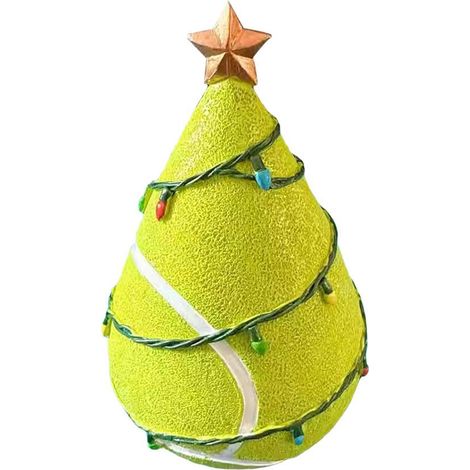 Ornement De Sapin De Noël Football - En Résine - 15 Cm - Décoration Festive Pour Arbre De Noël - 1 Pièce (1/5)