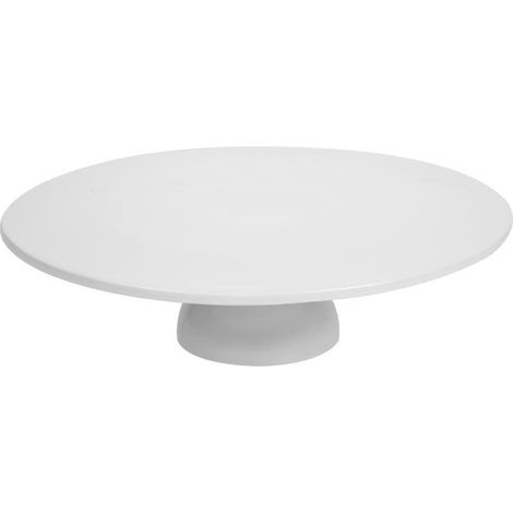 Plat à gâteau sur pied en porcelaine - 330 mm (1/5)