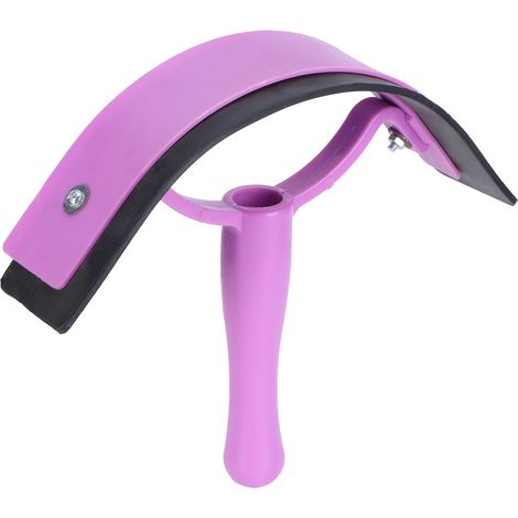 Grattoir à sueur pour chevaux, outil de nettoyage, antidérapant, ergonomique, portatif, accessoire (1/4)