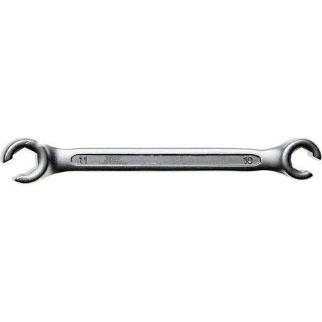Clé à tuyauter double tête inclinée de 12 x 13 mm