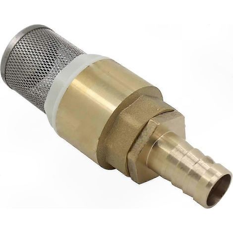 Clapet anti-retour avec filtre, raccords à emboîtement 1/2 à 1 pouce, compatibilité avec tubes de 12 à 19 mm (1/3)