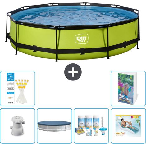 Exit Pool Rund - 360x76 cm - 7-teilig S335