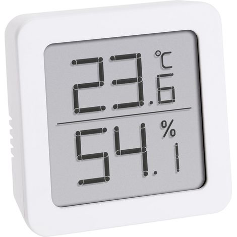 TFA Dostmann Thermo-/Hygrometer Weiß 30.5051.02 (1/2)