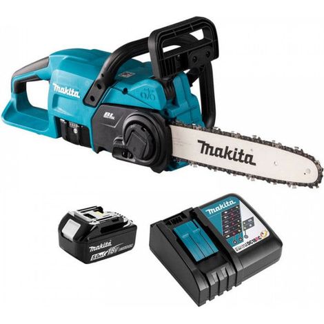 MAKITA DUC307RTX3 - Motosierra inalámbrica de 18 V Li-Ion (1 x 5,0 Ah) (1/4)