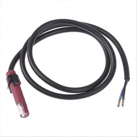 Détecteur de flamme à tube photosensible pour systèmes de brûleurs, doté d'une photorésistance et d'une lentille rouge, compatible avec les applications photosensibles. (1/5)