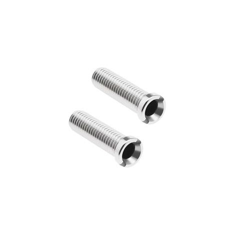2pcs Vis de Crpine d\'vier de Cuisine en Acier Inoxydable 304 Crpine Dchets Filet Vis Connecteur M12 45mm vier Boulon Vis pour Lavabo Crpine Bouchon (1/5)