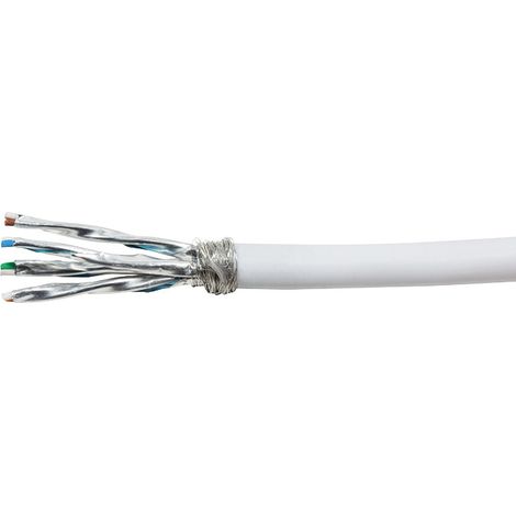 Câble réseau LOGILINK CAT.7 CPV0041, 100 m, blanc