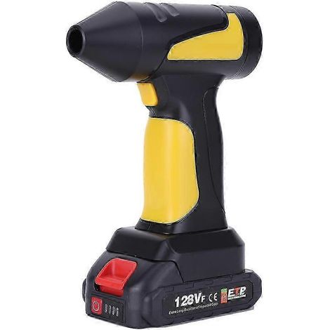 Souffleur de poussière Turbo Jet Fan Violent avec batterie, 3 vitesses, moteur sans balais, compatible avec les batteries Makita, prise américaine simple WHBYV (1/4)