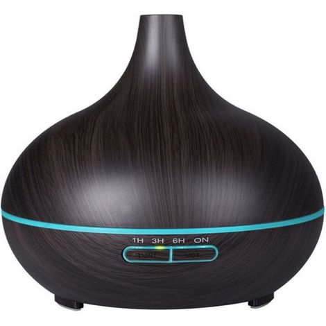 Pure Aroma 150 Yang humidifier. Ultrasonic humidifier and aroma diffuser 150 ml, 3-hour timer, 7 LED colors. Aromatherapy. Extremely quiet.