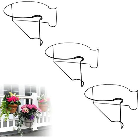 Pour Et 3 jardinires flottantes pour balustrade de jardin (1/5)