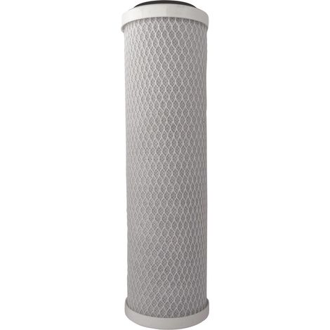 Filtre sur robinet 2 en 1 pour eau de boisson – Filtration 10 microns – Anti-goût et odeurs – Compatible porte-filtre 9"3/4 – Aquawater