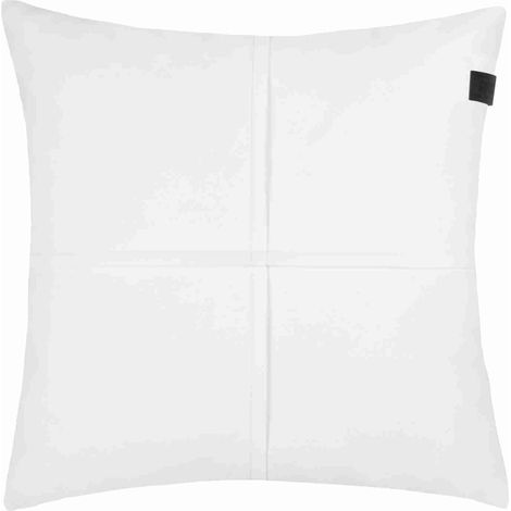 SCHÖNER WOHNEN Zierkissenhülle ohne Füllung SOFT - 1 Stück 38x38 cm, Weiß