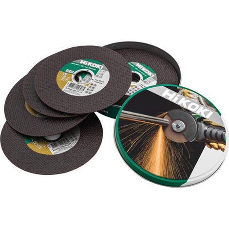 HIKOKI 782304 - Disco corte 125x1x22.2 mm inoxidable/metal