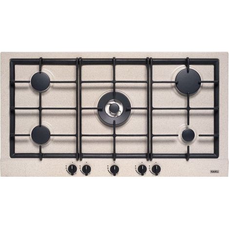 Elleci Style 90 Avena Piano Cottura Gas 5 Fornelli Da Incasso