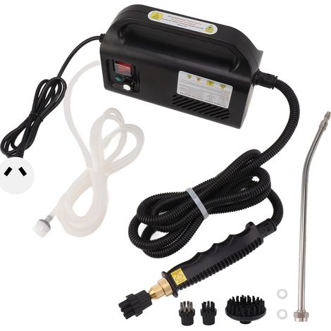 Nettoyeur vapeur intelligent noir 2500W, machine à vapeur haute pression portative chauffage instantané, prise AU 220V (1/5)