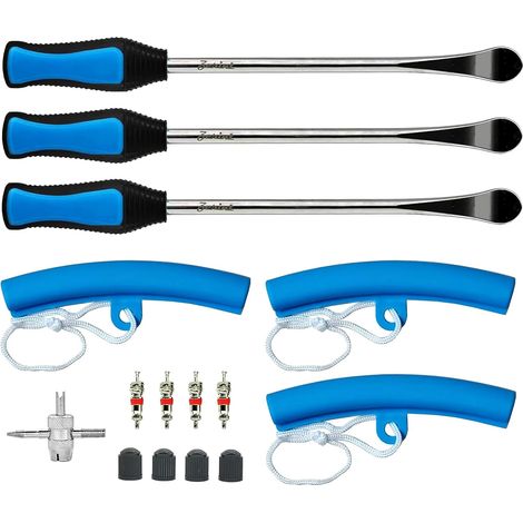 Kit de démonte-pneus de 11,5 pouces, outil professionnel de remplacement de pneus pour motos, véhicules tout-terrain et tondeuses à gazon (1/5)