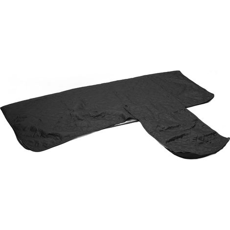 Housse de protection canapé imperméable lavable résistant à l'usure 2 places polyester gris pour animaux (1/5)