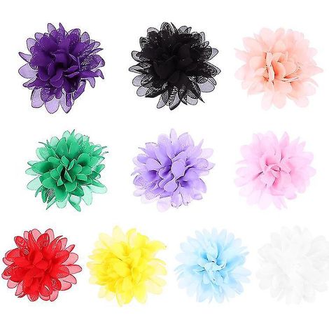 10 fleurs en mousseline (1/3)