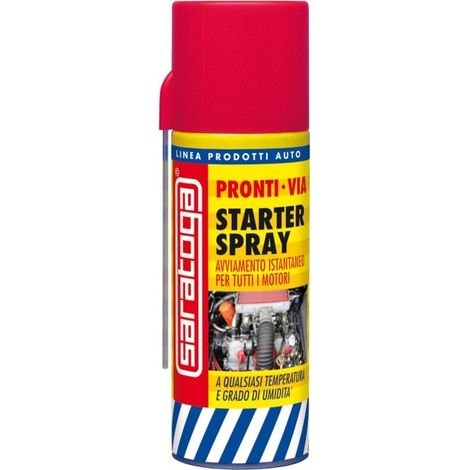 Bomboletta starter spray avviatore motori istantaneo avviamento accens saratoga