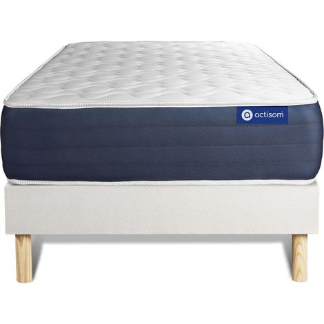 Ensemble Matelas Sommier 80x190 cm - Actimemo Sleep (1/5)