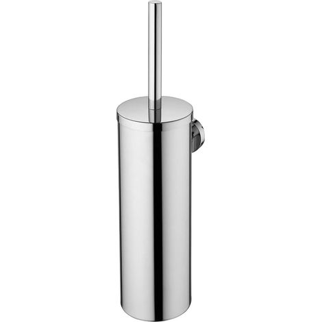 Brosse de Toilette avec Porte-balai WC Mural pour Salle de Bains en Acier Inoxydable-argent (1/4)