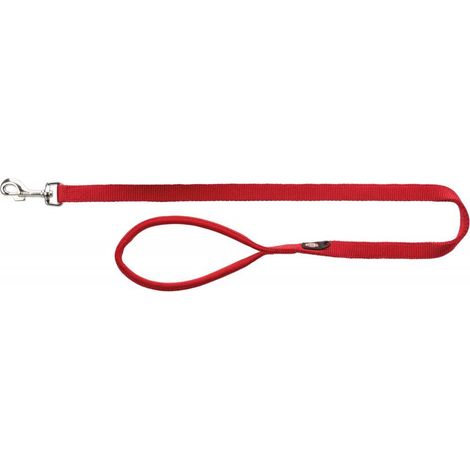 Premium laisse XS-S: 1,20 M/15 mm, rouge (1/5)
