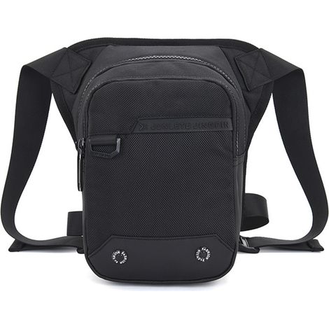 Sac de jambe de moto en tissu Oxford, taille pour hommes et femmes, cuisse résistante aux éclaboussures, épaule tombante, équitation en plein air, vélo (1/5)