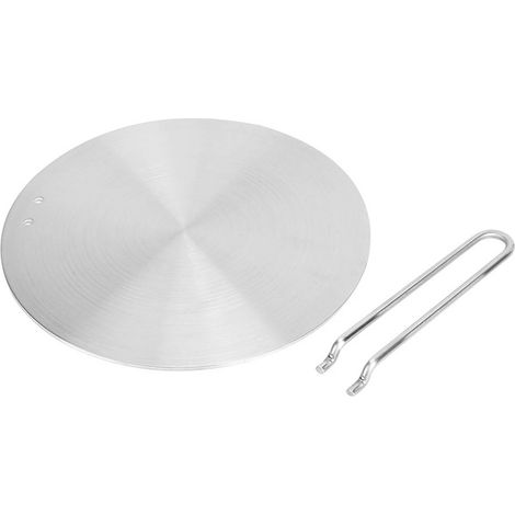 Adaptateur de plaque à induction diffuseur de chaleur en acier inoxydable - 24 cm